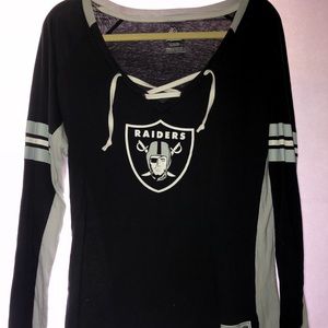 oakland raiders ladies long sleeve
